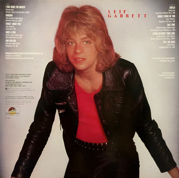 Leif Garrett - Feel The Need - LP