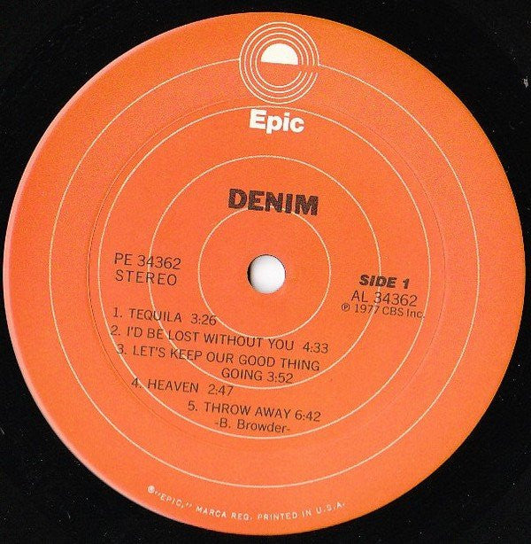 Denim (7) - Denim - LP