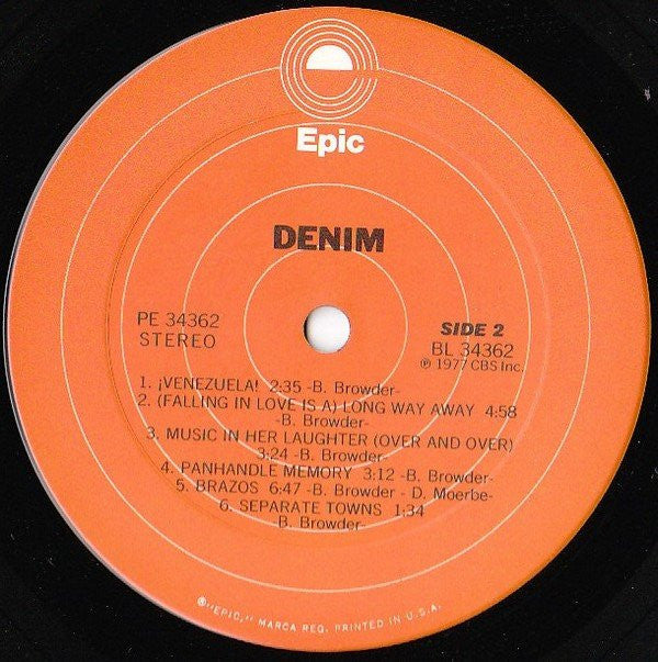 Denim (7) - Denim - LP