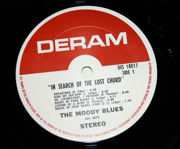 The Moody Blues - In Search Of The Lost Chord - LP