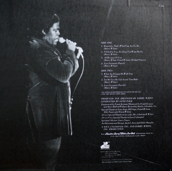 Barry White - Just Another Way To Say I Love You - LP