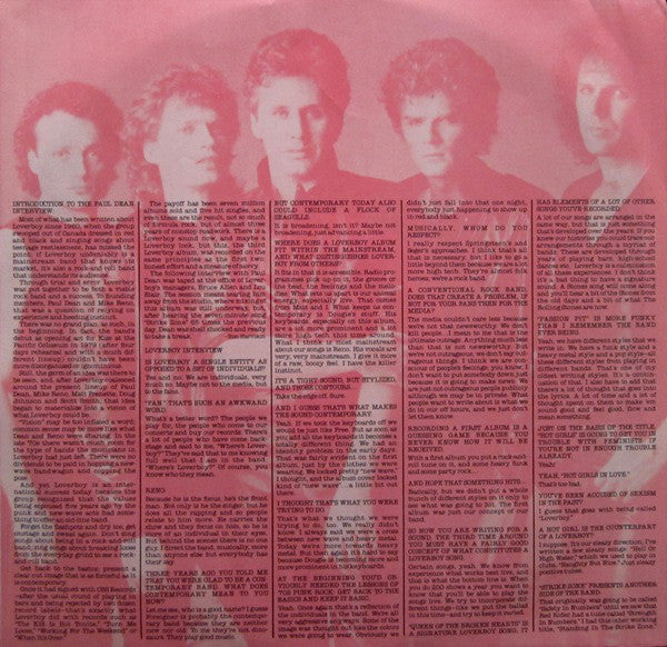 Loverboy - Keep It Up - LP