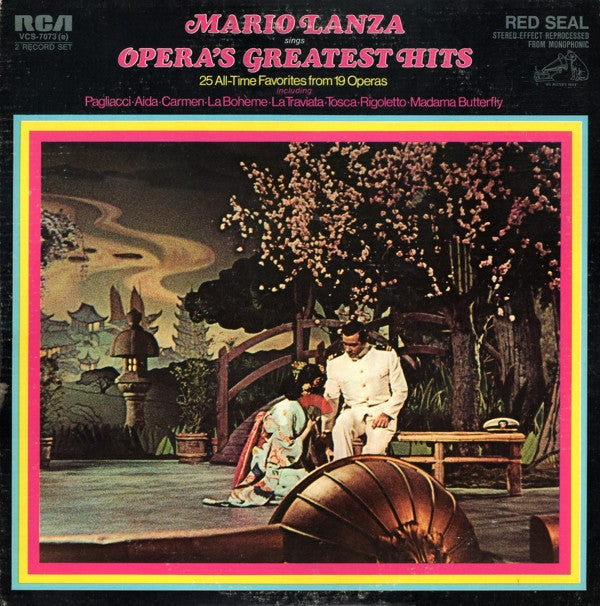 Mario Lanza - Mario Lanza Sings Opera's Greatest Hits - LP