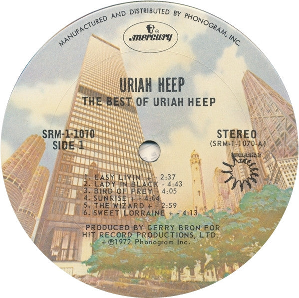 Uriah Heep - The Best Of Uriah Heep - LP