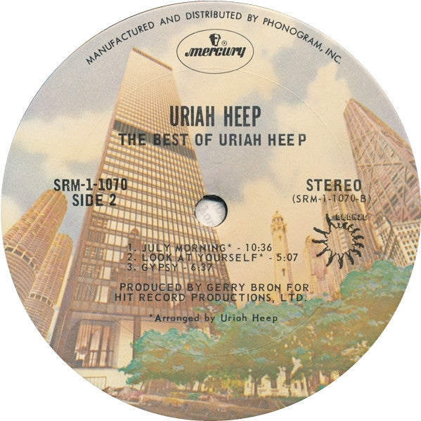 Uriah Heep - The Best Of Uriah Heep - LP