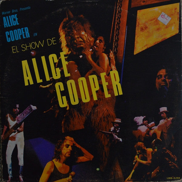 Alice Cooper (2) - El Show De Alice Cooper - LP