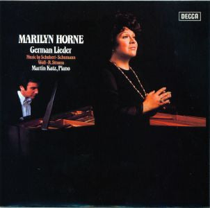 Marilyn Horne - German Lieder - LP