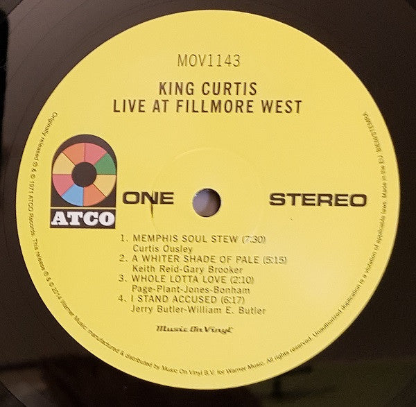 King Curtis - Live At Fillmore West - LP
