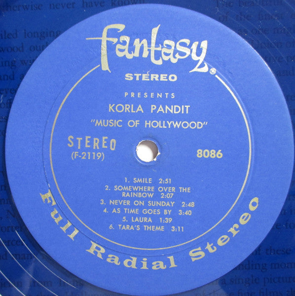Korla Pandit - Music Of Hollywood - LP