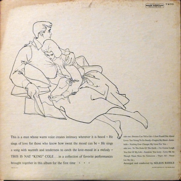 Nat King Cole - This Is Nat "King" Cole - LP