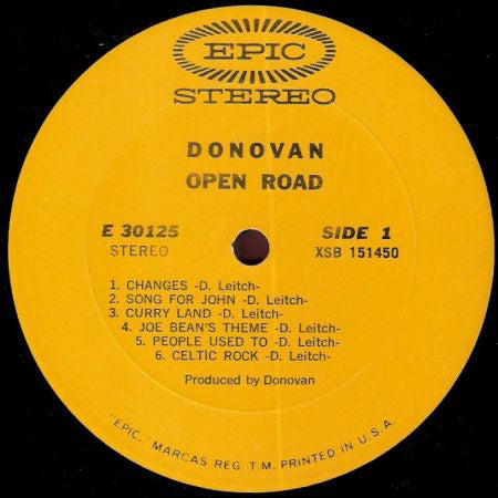 Donovan - Open Road - LP
