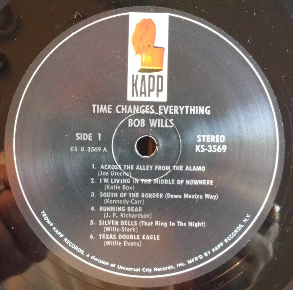 Bob Wills - Time Changes Everything - LP