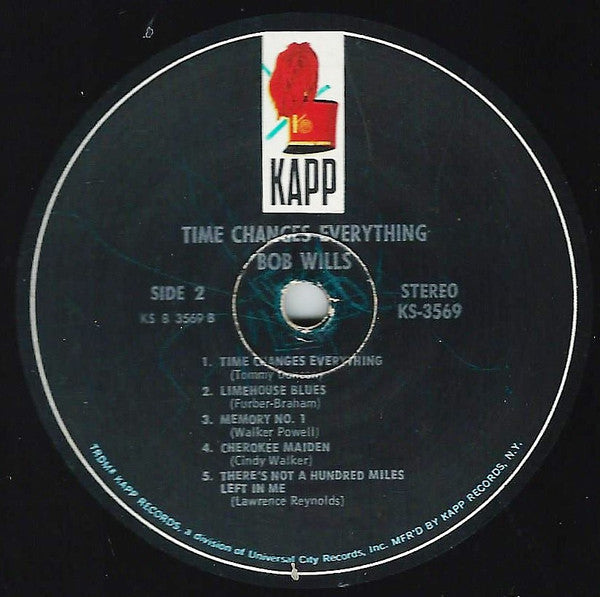 Bob Wills - Time Changes Everything - LP