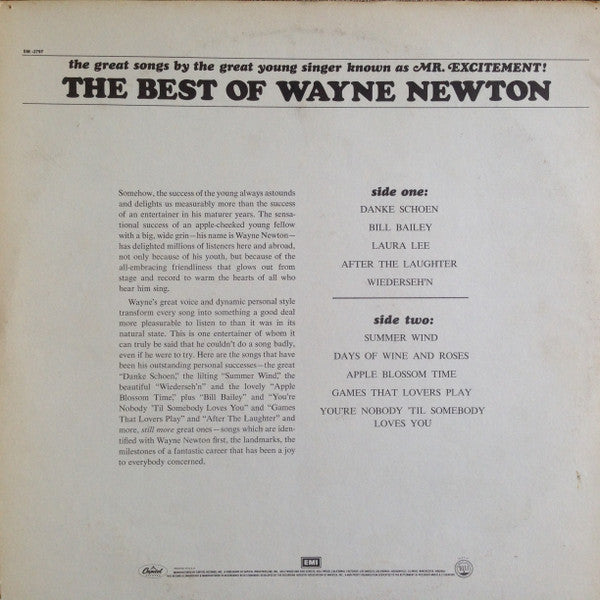 Wayne Newton - The Best Of Wayne Newton - LP