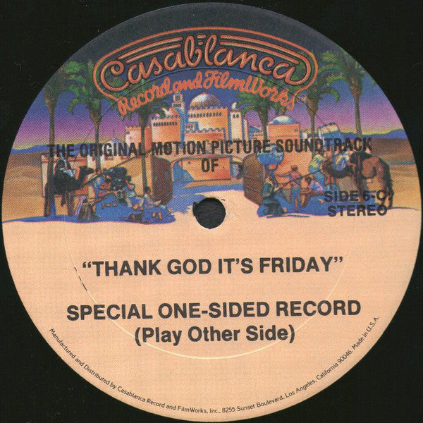 Various - Thank God It's Friday (The Original Motion Picture Soundtrack) - LP