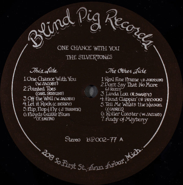 The Silvertones (15) - One Chance With You - LP