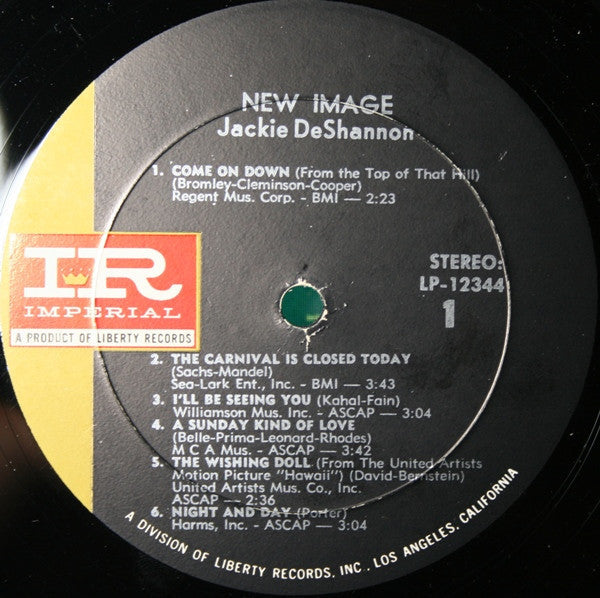 Jackie DeShannon - New Image - LP