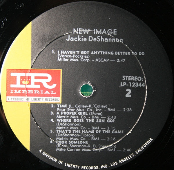 Jackie DeShannon - New Image - LP