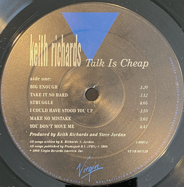 Keith Richards - Talk Is Cheap - LP
