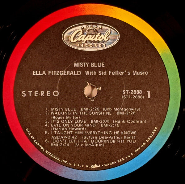 Ella Fitzgerald - Misty Blue - LP