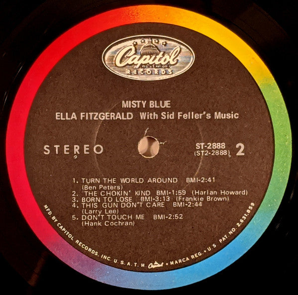 Ella Fitzgerald - Misty Blue - LP
