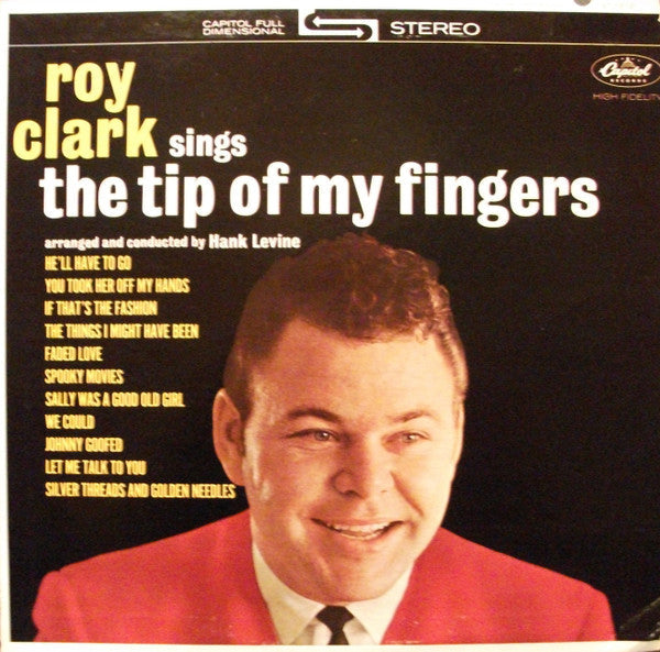 Roy Clark - The Tip Of My Fingers - LP