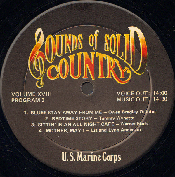 Various - Sounds Of Solid Country Vol. 18 - LP