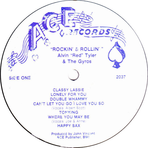 Alvin "Red" Tyler & The Gyros - Rockin' & Rollin' - LP