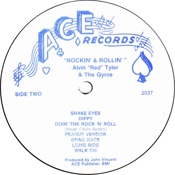 Alvin "Red" Tyler & The Gyros - Rockin' & Rollin' - LP