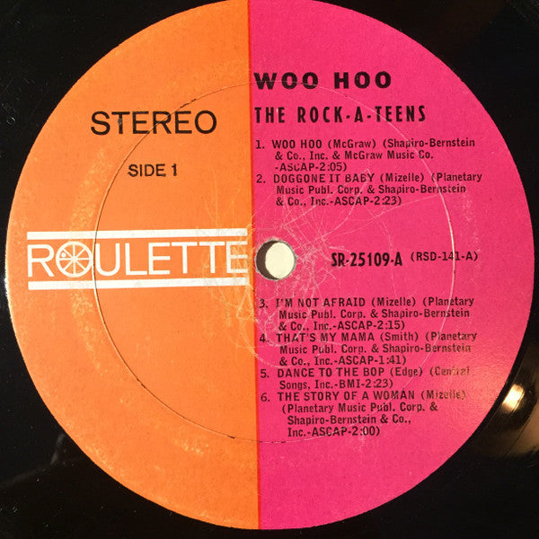 The Rock-A-Teens - Woo-Hoo - LP