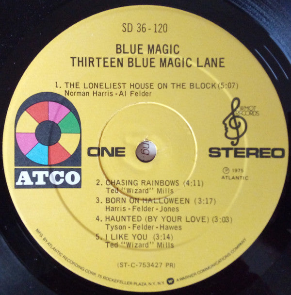 Blue Magic - Thirteen Blue Magic Lane - LP