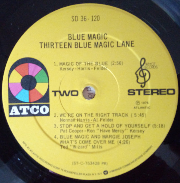 Blue Magic - Thirteen Blue Magic Lane - LP