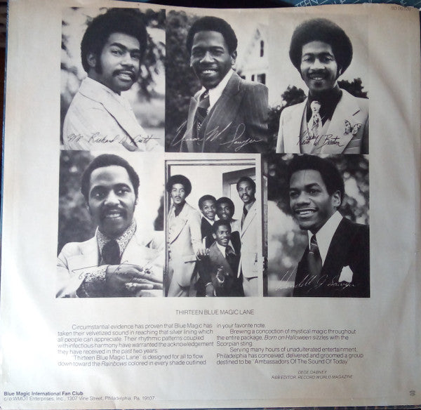 Blue Magic - Thirteen Blue Magic Lane - LP