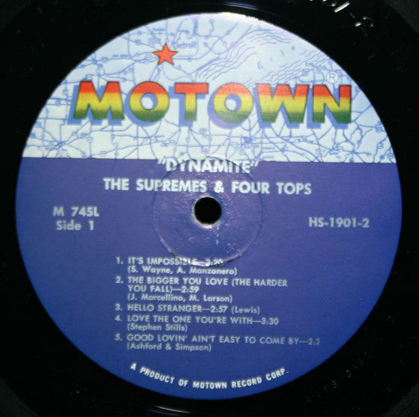 The Supremes & The Four Tops* - Dynamite - LP
