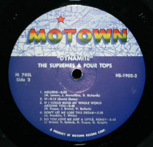 The Supremes & The Four Tops* - Dynamite - LP