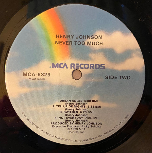 Henry Johnson - Never Too Much - LP