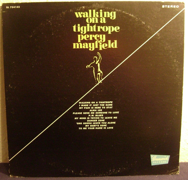 Percy Mayfield - Walking On A Tightrope - LP