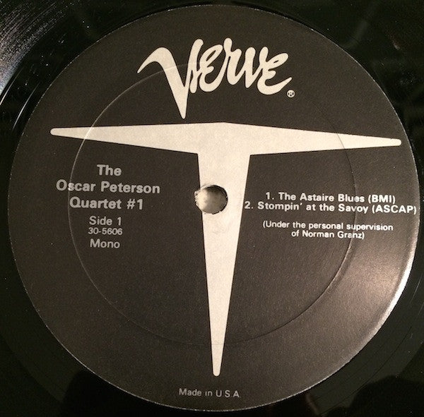 Oscar Peterson Quartet* - Oscar Peterson Quartet #1 - LP
