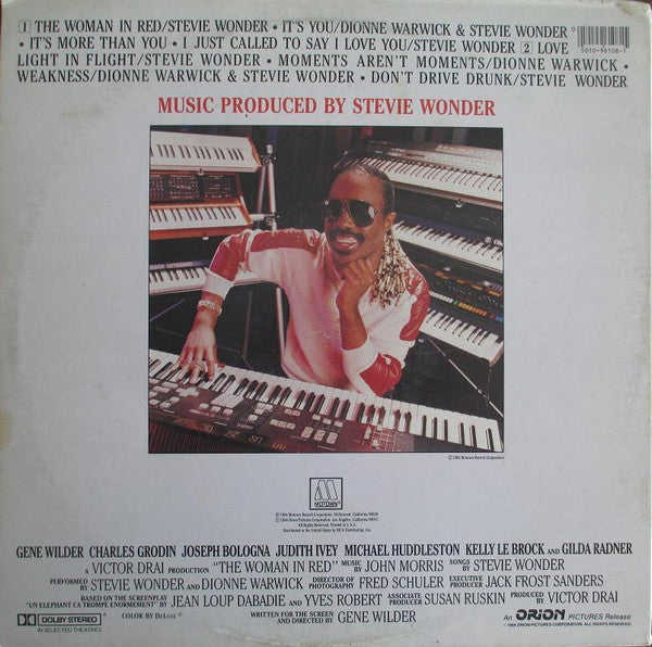 Stevie Wonder - The Woman In Red (Selections From The Original Motion Picture Soundtrack) - LP