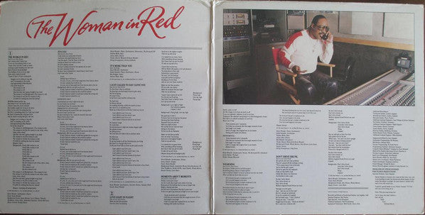 Stevie Wonder - The Woman In Red (Selections From The Original Motion Picture Soundtrack) - LP