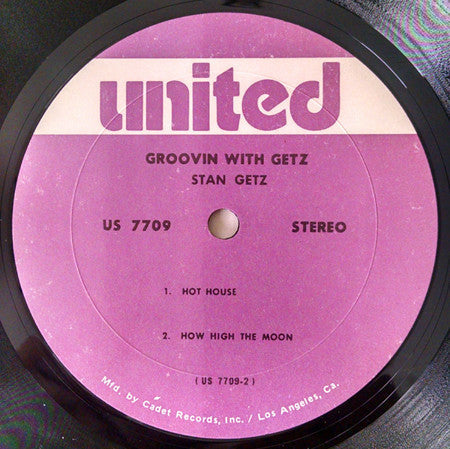 Stan Getz - Groovin' With Getz - LP