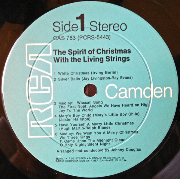 Living Strings - The Spirit Of Christmas - LP