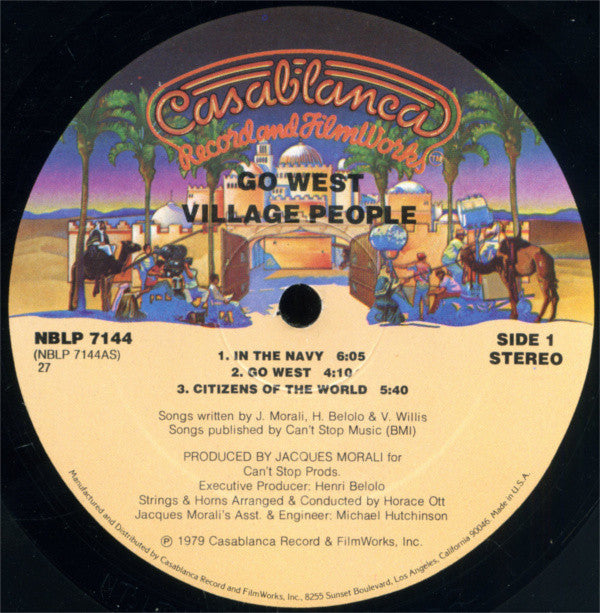 Village People - Go West - LP