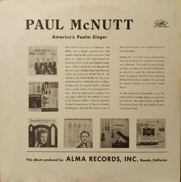 Paul McNutt - The Voice Of Paul McNutt - LP