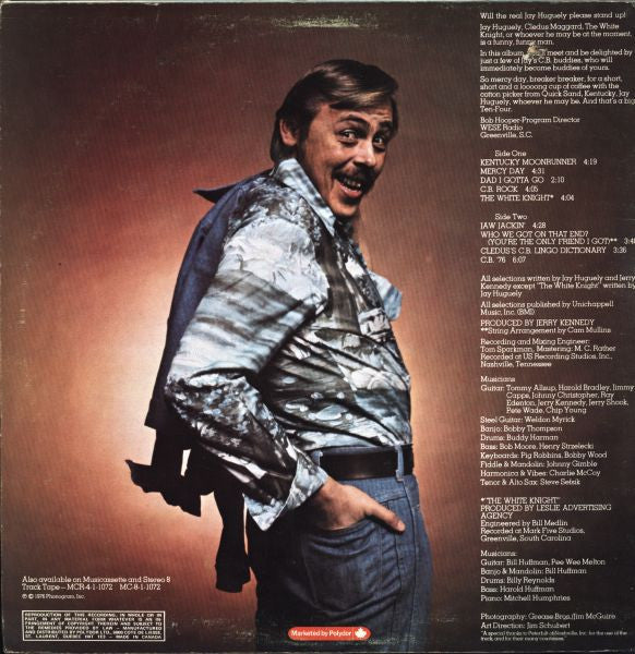 Cledus Maggard & The Citizen's Band - The White Knight - LP