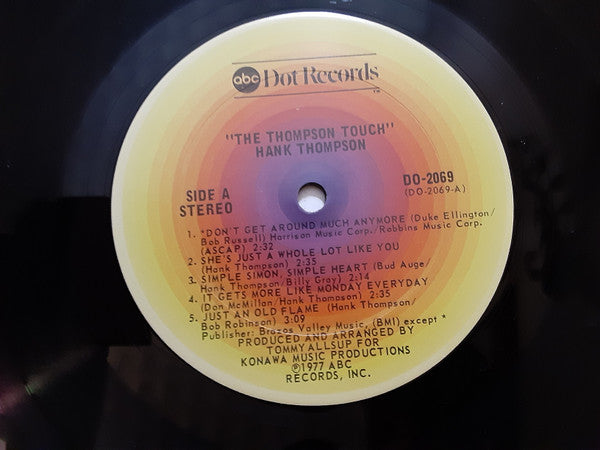 Hank Thompson - The Thompson Touch - LP