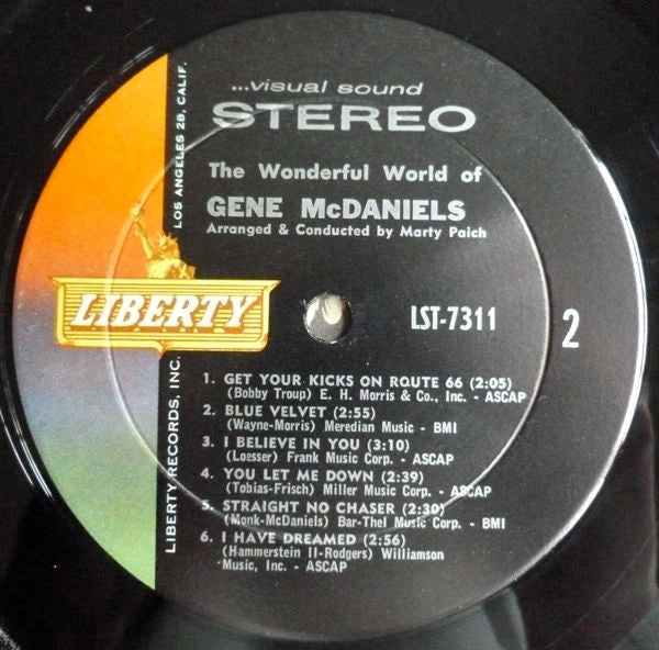 Gene McDaniels* - The Wonderful World Of: Gene McDaniels - LP