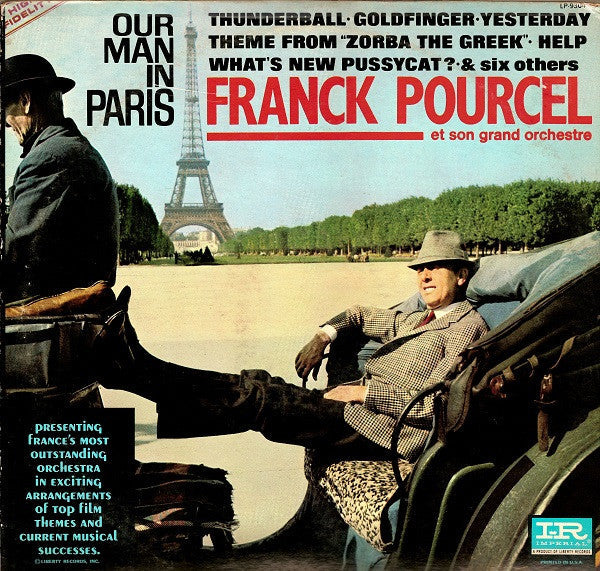Franck Pourcel And His Orchestra* - Our Man In Paris - LP