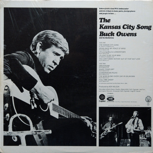 Buck Owens And His Buckaroos - The Kansas City Song - LP
