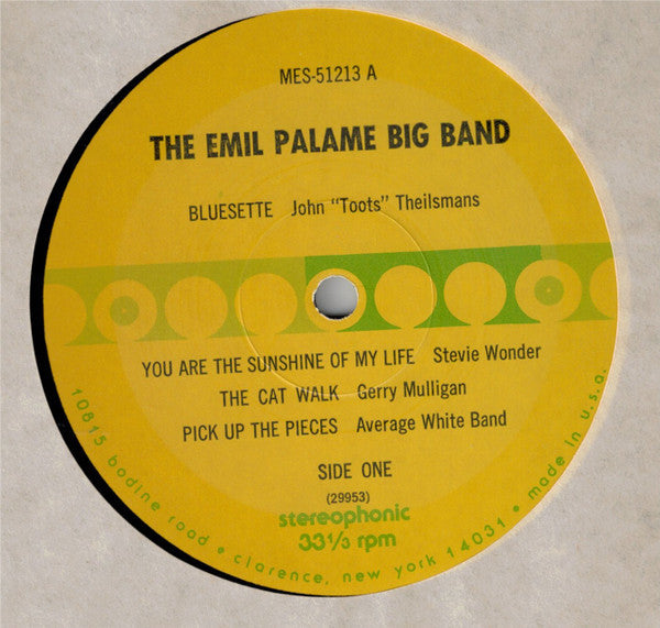 The Emil Palame Big Band - Make Room - LP